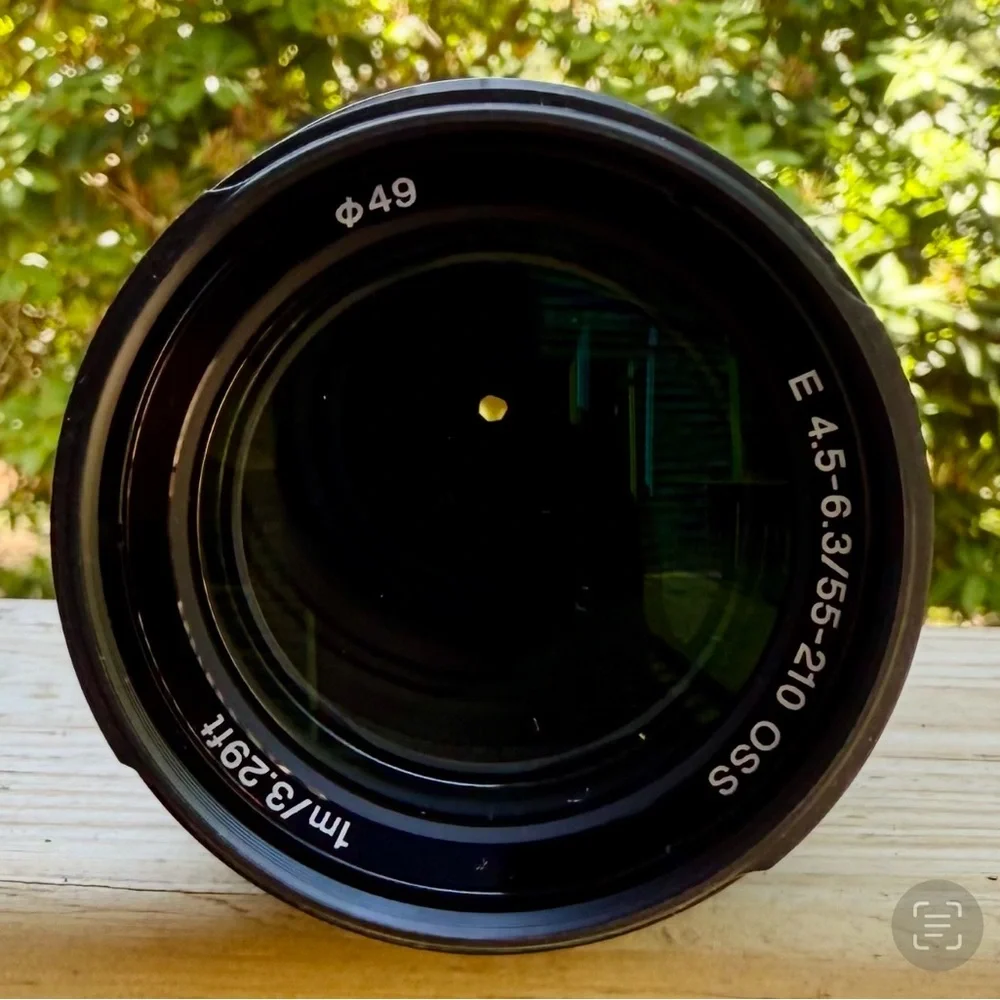 Sony E 4.5-6.3,55-210 mm OSS lens